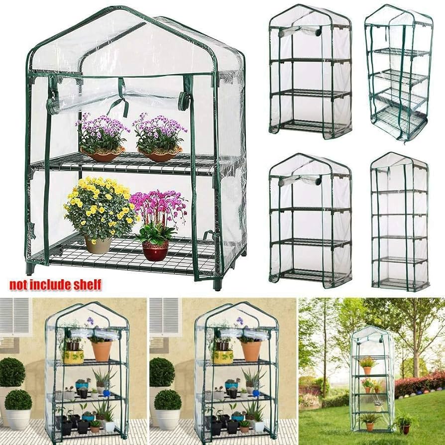 【新品】NEIGHBORHOOD SRL . MINI GREENHOUSE Mini Greenhouse for Indoor Outdoor, Small Plastic Plant